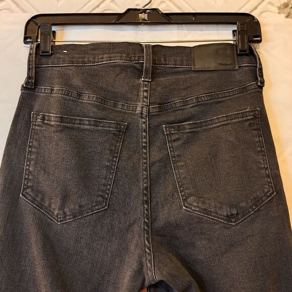 Madewell Women's 10'' High Rise Skinny Button Front Jeans Size 26 Boho Button - Picture 3 of 13